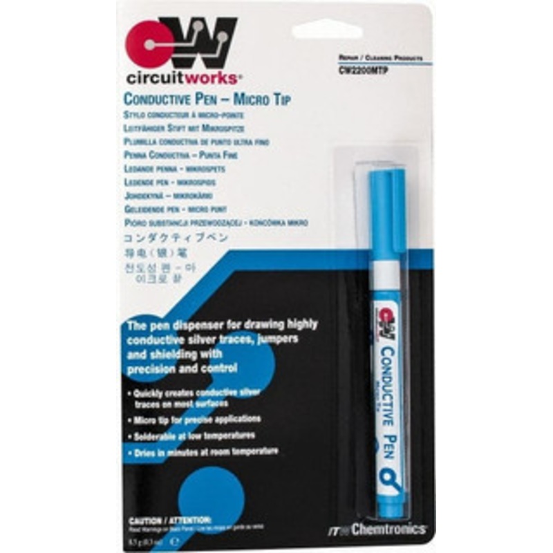 Chemtronics 0.3 Ounce Pen Conductive Pen Flammable CW2200MTP – 00404343