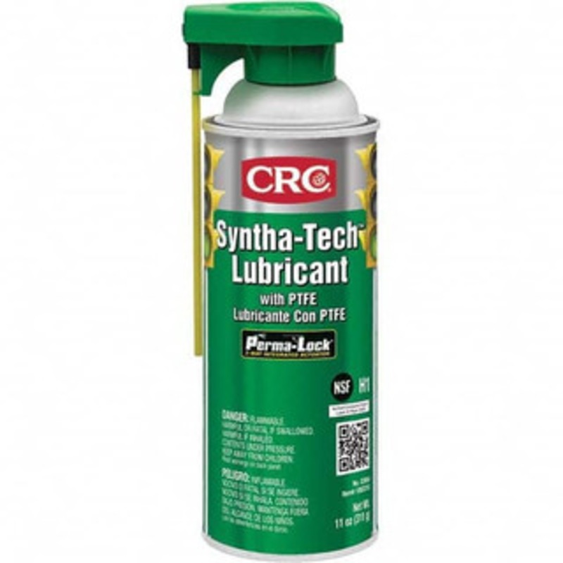 CRC 16 oz Aerosol Synthetic with PTFE Penetrant/Lubricant White, -40F to 450F, Food Grade 1003309 – 06751788