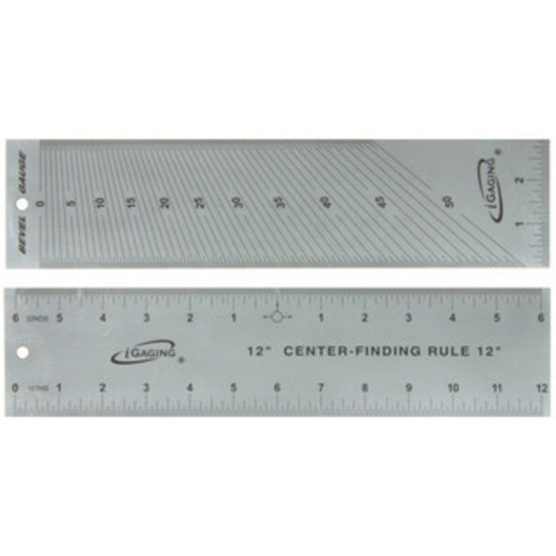 iGaging Center Rule, 12×3 – 34-222