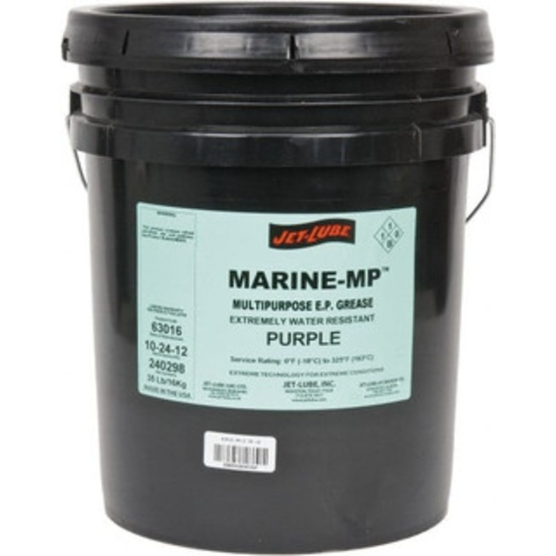Jet-Lube 35 Lb Pail Lithium High Temperature Grease Purple, High/Low Temperature, 325F Max Temp, NLGIG 2, 63016 – 00271981