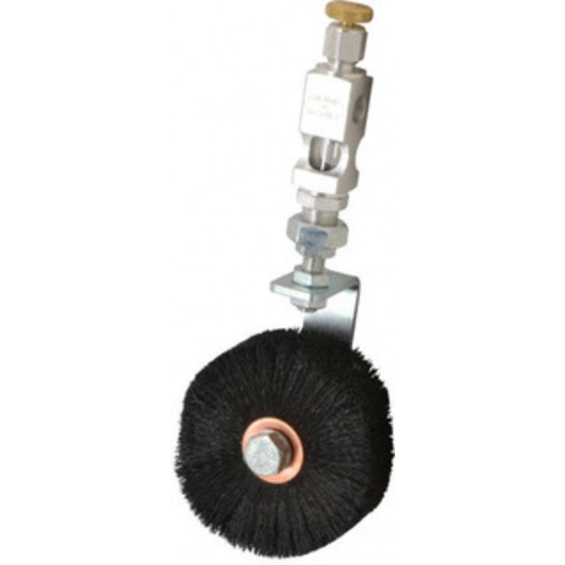 LDI Industries 3 Width/Diam, Oil Reservoir Lubrication Brushes 250F, Straight Shank NVB401-2 – 03241346