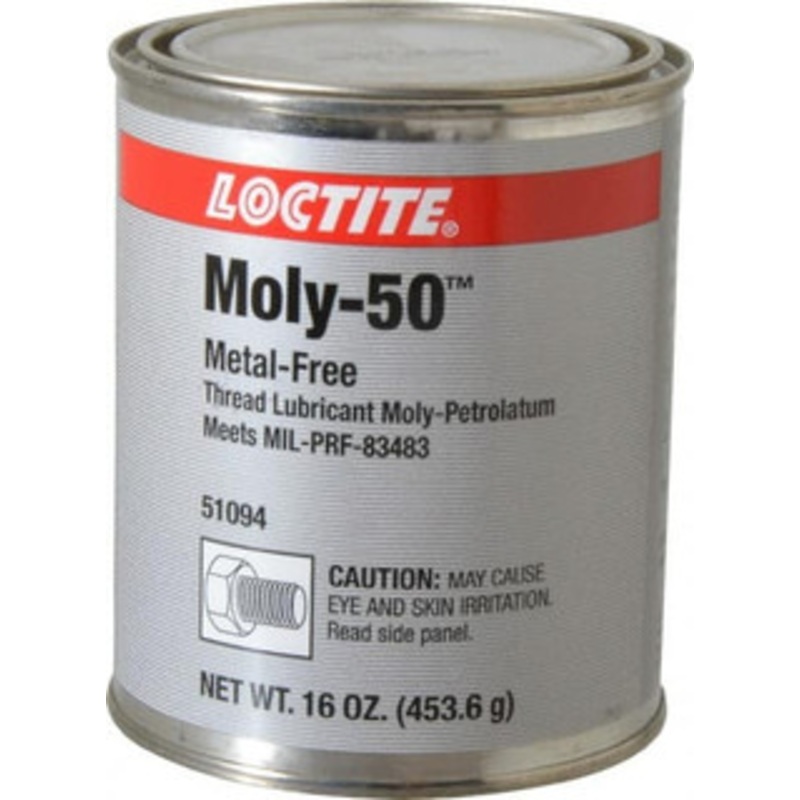 Loctite 1 Lb Can General Purpose Anti-Seize Lubricant Molybdenum Disulfide, -29 to 750F, Gray, Water Resistant 234246 – 00101980