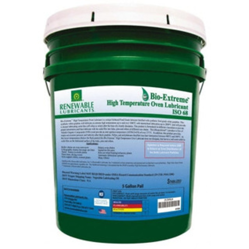 Renewable Lubricants 5 Gal Pail Synthetic/Graphite Lubricant White, -28F to 2,000F, Food Grade 81854 – 40732091