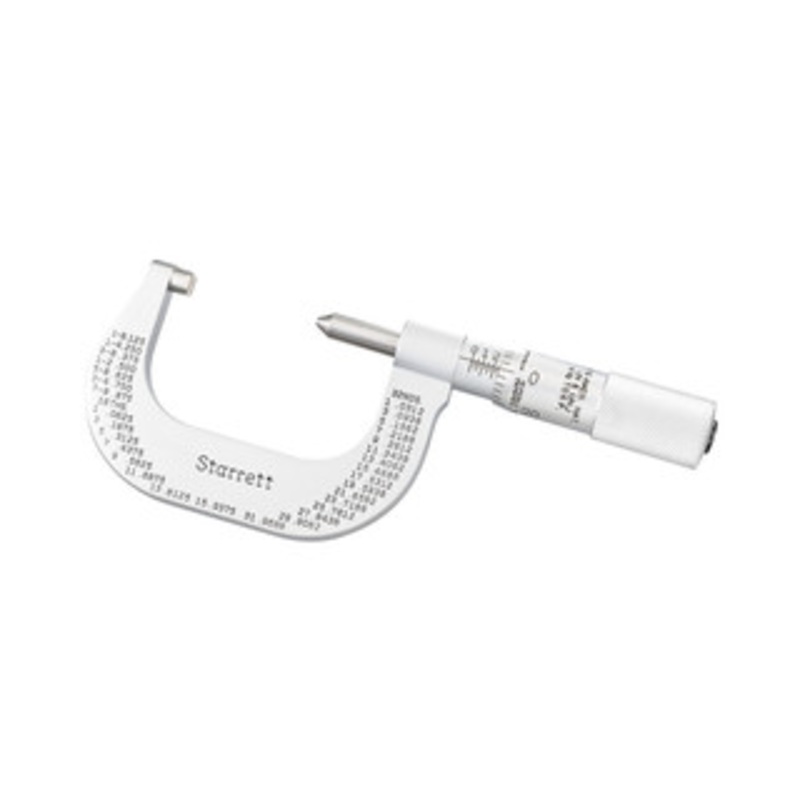 Starrett Screw Thread Micrometer, 1-2, EDP 56165 – 585AP