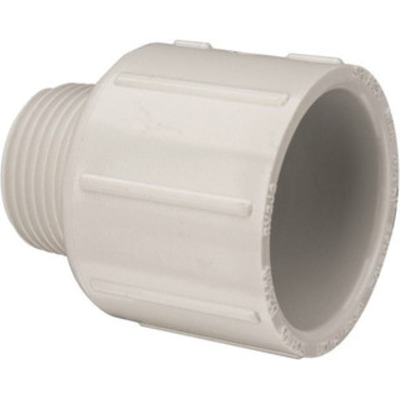 Trico Breather & Oil Dryer Accessories, Type: Threaded Adapter, For Use With: Desiccant Breathers, Connection Side 1: 3/4 MNPT, Connection Side 2: 1 Slip Fit, Compatible Product Number: 39100, 39101, 39102 39203 – 72463987