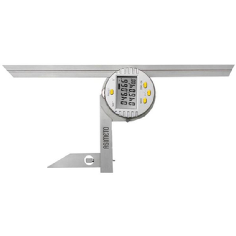 Asimeto 360 (4 x 90) LCD Display Digital Protractor, 490-16-2