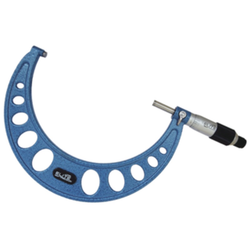 Elite Precision Flat End Spindle Outside Micrometer, 5 – 6 Range – E56RF