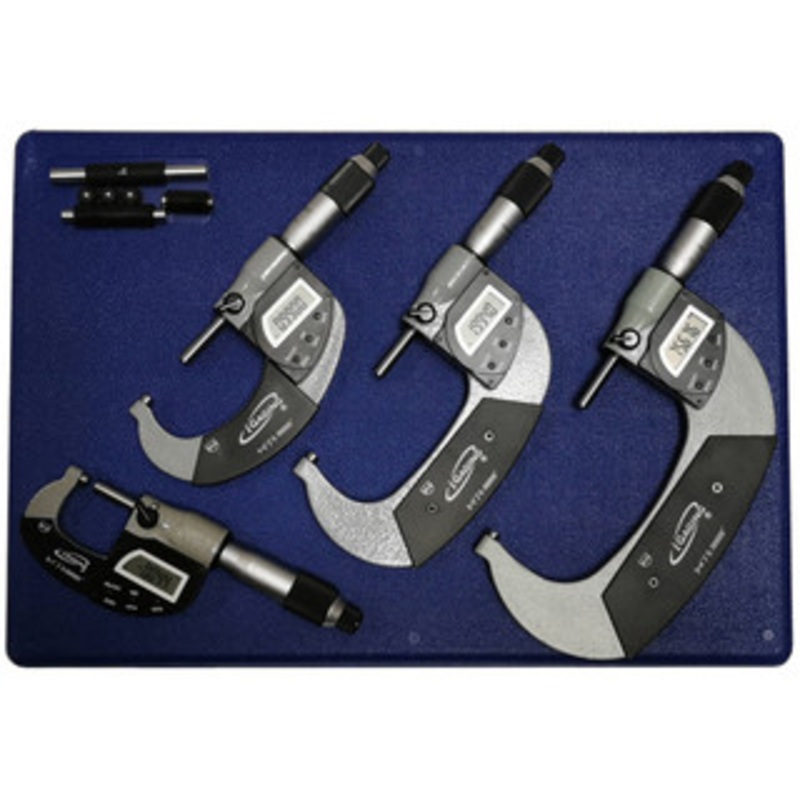 iGaging 0-4 iP65 Electronic Digital Micrometer Set – 35-065-314