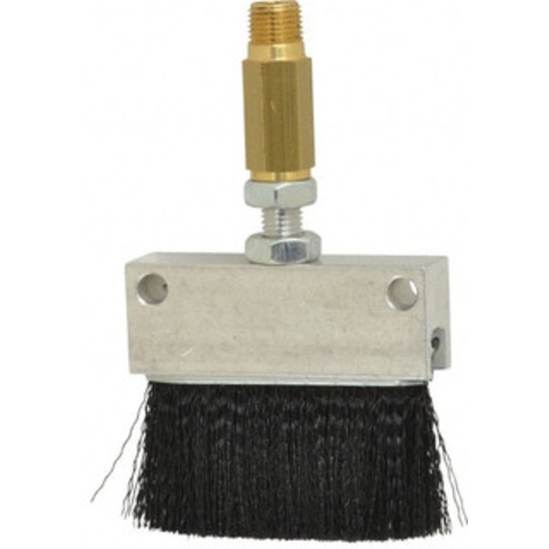 LDI Industries 2-1/4 Long Brush, 2-1/4 Width/Diam, PTF Thread Oil Reservoir Lubrication Brushes 1-5/32 Bristle Length, 250F, 2-3/8 Length Under Mounting Thread, Straight Shank SB355-2 – 03241593
