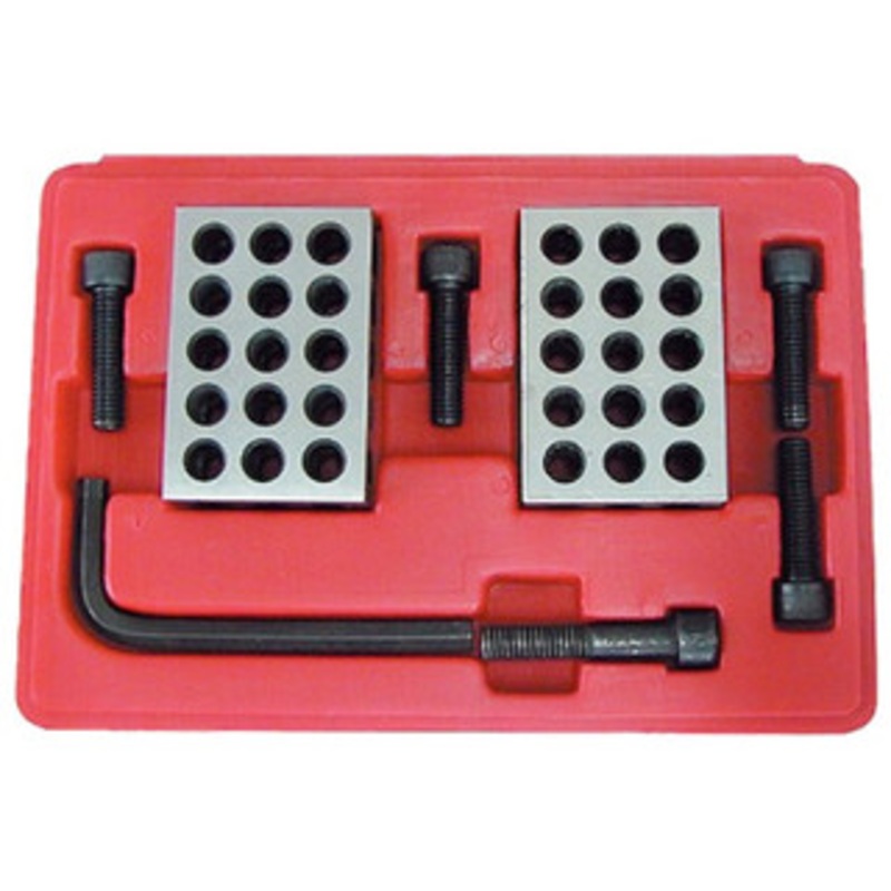 Precise 8 Piece 1-2-3, 23 Hole Block & Screws Set – 3402-0055
