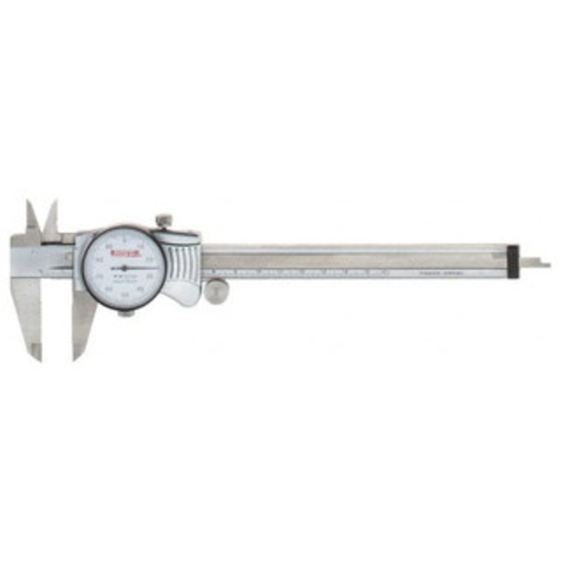SPI Dial Caliper, Extra Smooth Movement, 0-150mm, White Dial – 17-993-7