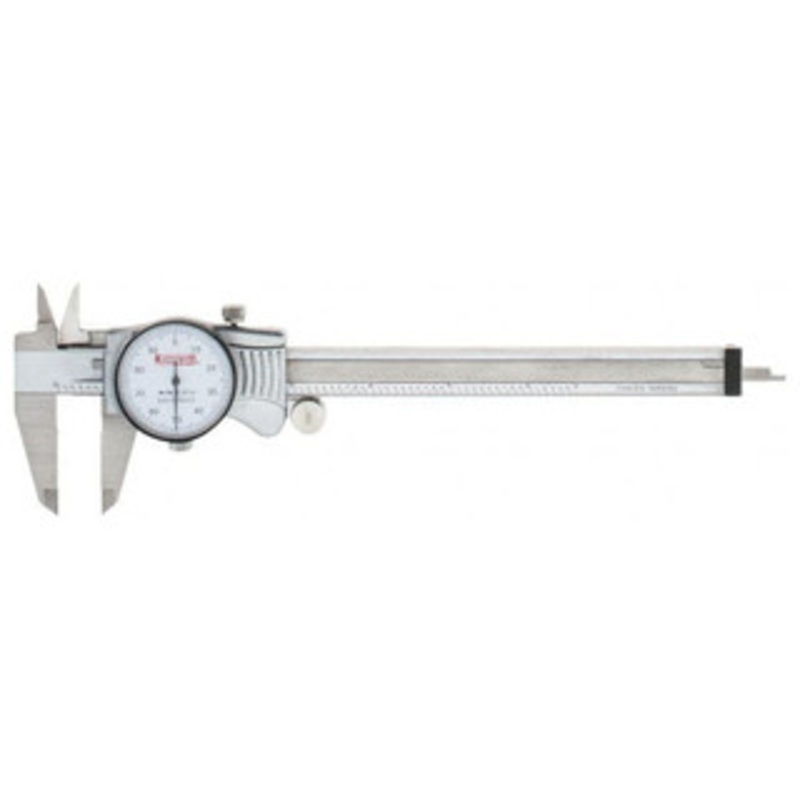 SPI Dial Caliper, Extra Smooth Movement, 0-6, White Dial – 17-982-0