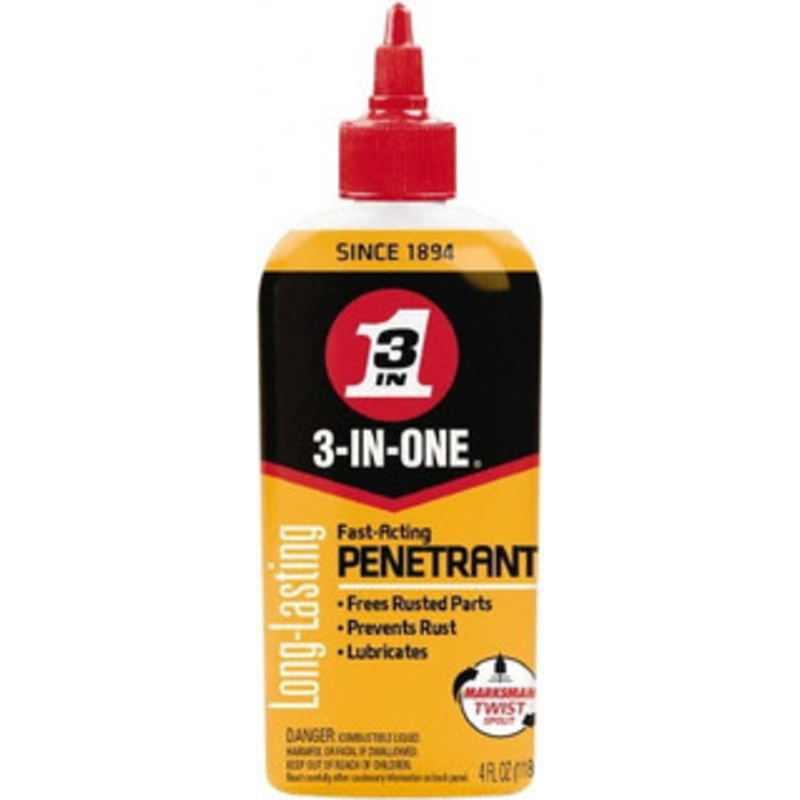 3-IN-ONE 4 oz Bottle Synthetic Penetrant/Lubricant Brown, 500F Max 12001 – 42157354