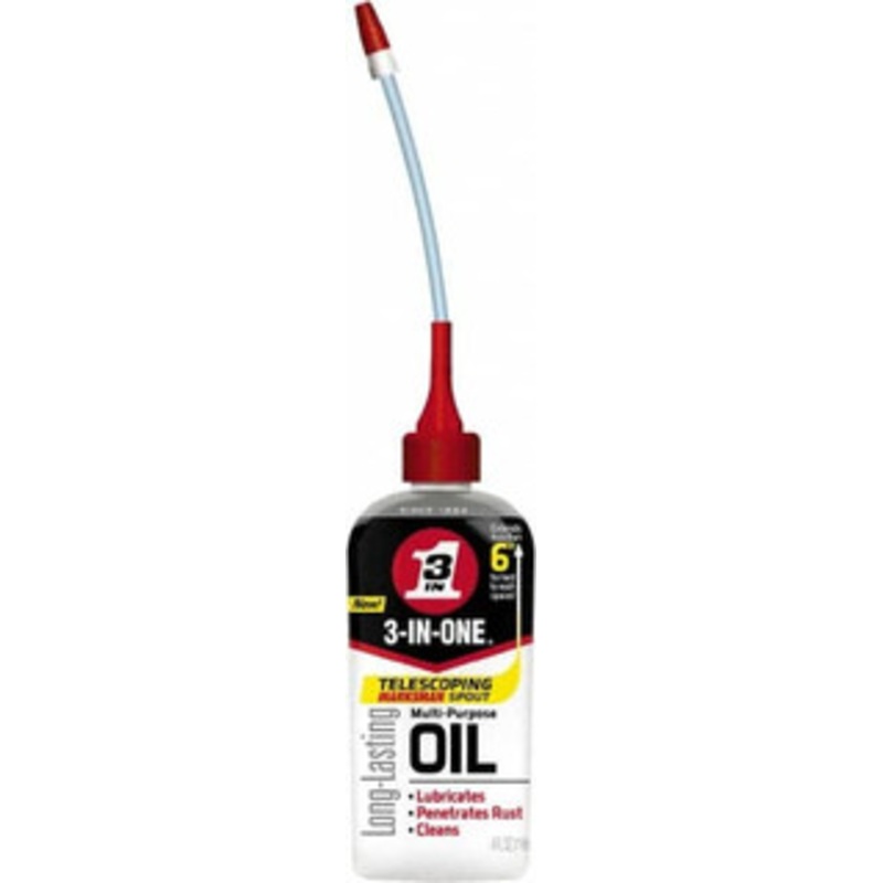 3-IN-ONE 4 oz Bottle Thin Oily Film Penetrant/Lubricant Clear 10070 – 77756013