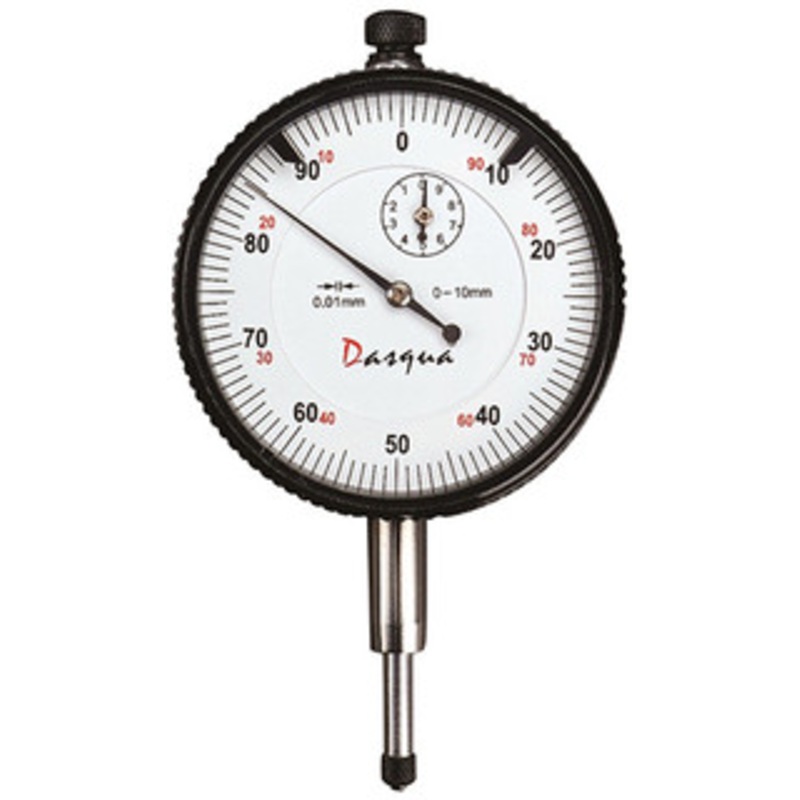 Dasqua Pro 0-10mm Lug Back Dial Indicator – 5111-1205