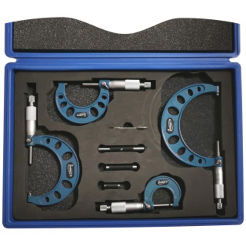 iGaging Outside Micrometer, 0-4 Set – 36-114