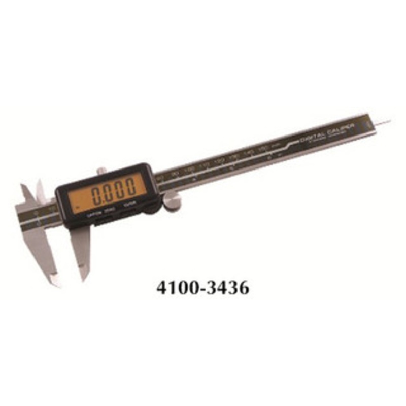 Precise 6/150mm Yellow LCD Digital Electronic Caliper – 4100-3436