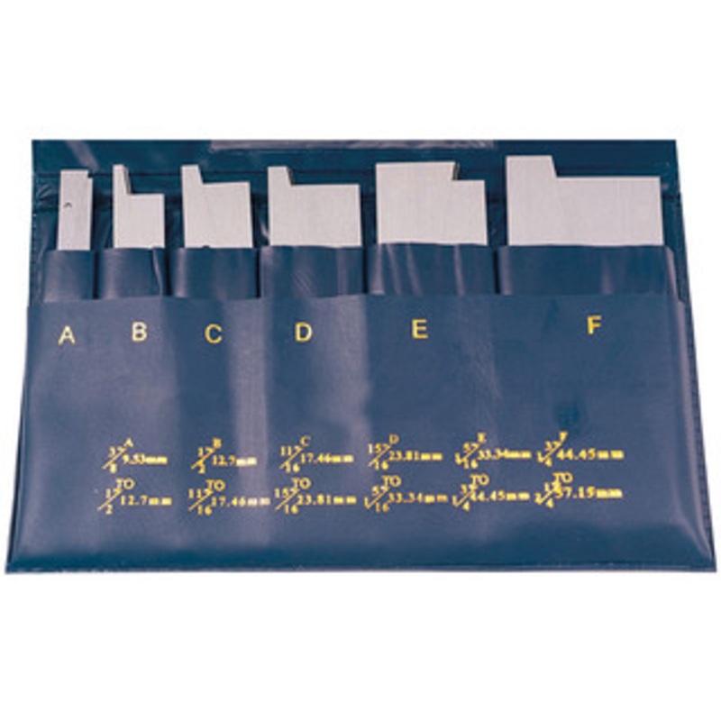 Precise 6 Piece 3/8 to 2-1/4 Adjustable Parallel Set – 3900-0029
