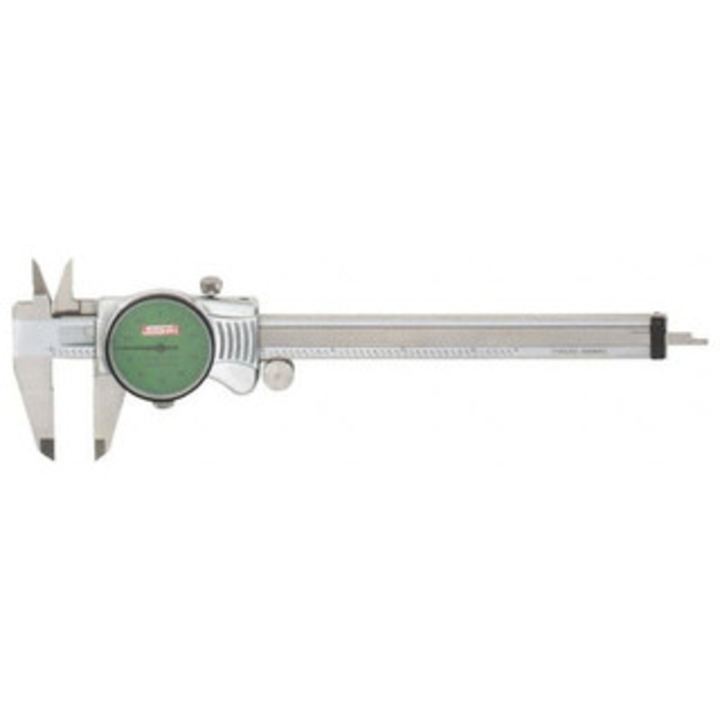 SPI Dial Caliper, Extra Smooth Movement, 0-6, Green Dial – 17-984-6