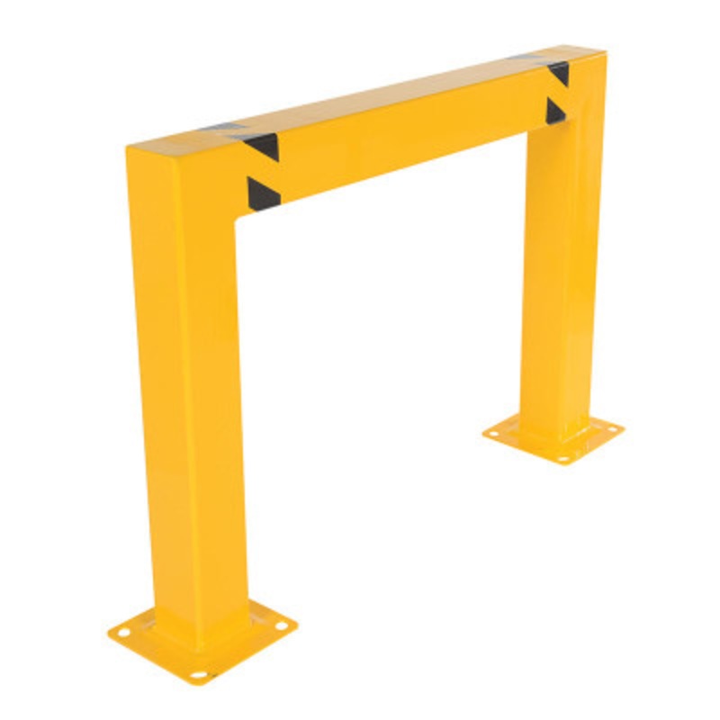 Square High Profile Machinery and Rack Guard, 48 x 36 x 5in, Yell