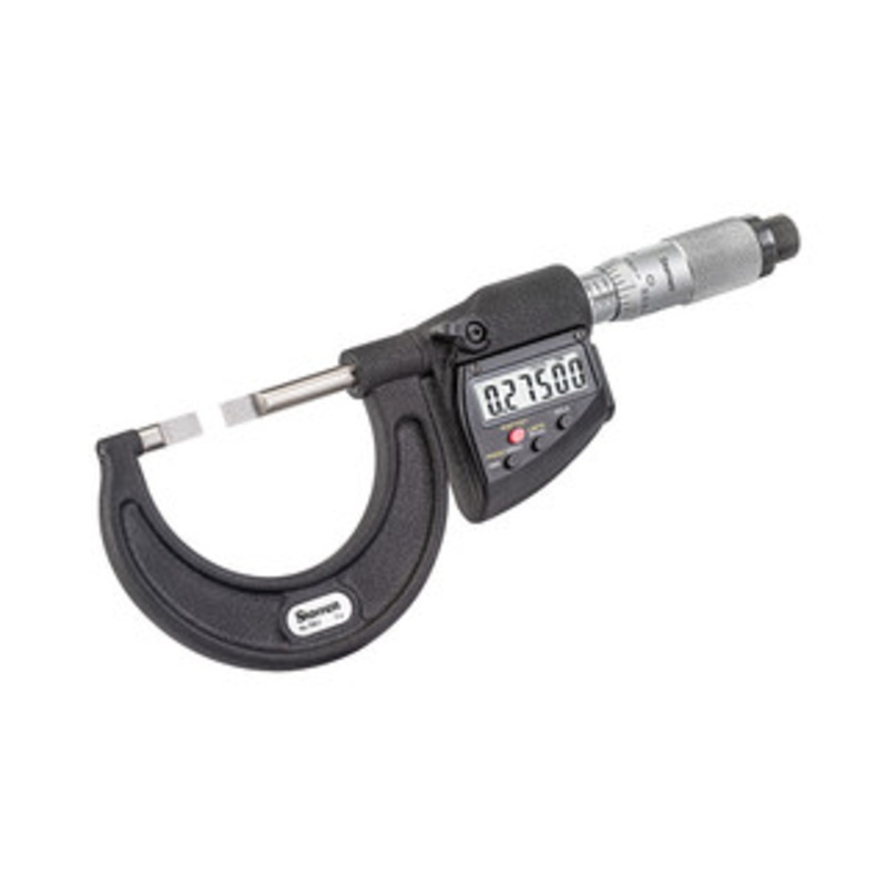 Starrett Electronic Blade-Type Micrometer, 0-1, EDP 72832 – 786.1P-1