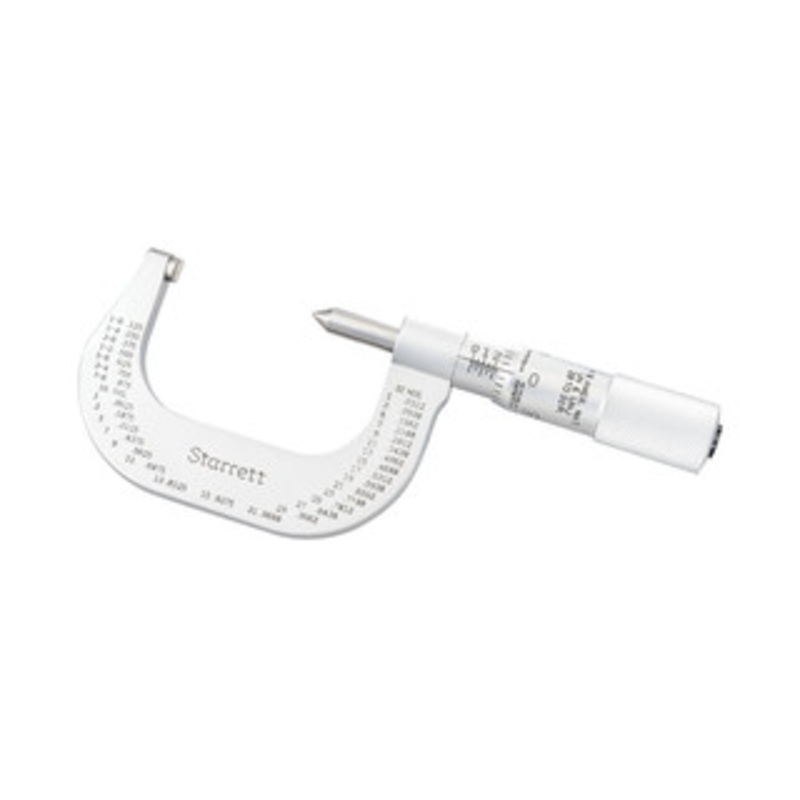Starrett Screw Thread Micrometer, 1-2, EDP 56170 – 585FP