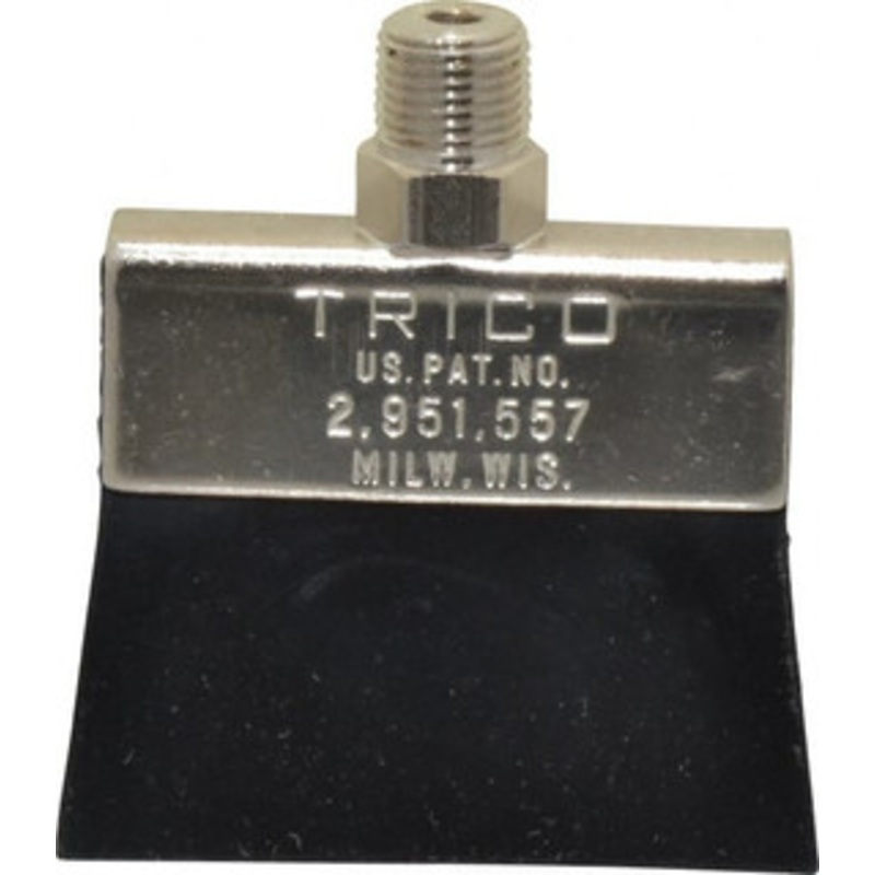 Trico 2 Long Brush, 2 Width/Diam, NPT Thread Oil Reservoir Lubrication Brushes 200F, 2-5/16 Length Under Mounting Thread, Straight Shank 36036 – 03245685
