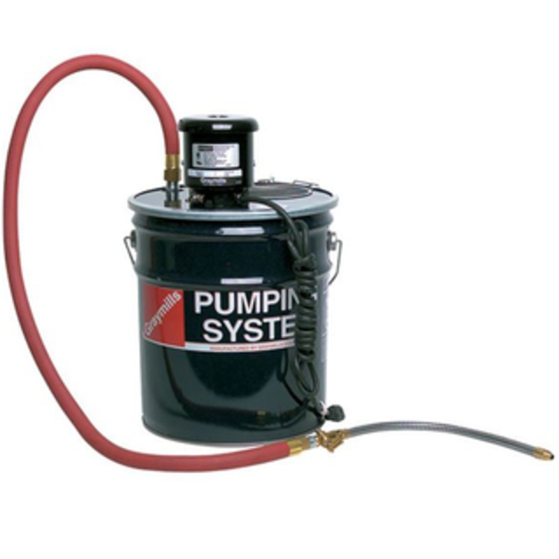 Graymills 5 Gallon Centifugal Type Coolant Pump & Round Tank System – 5HR35A