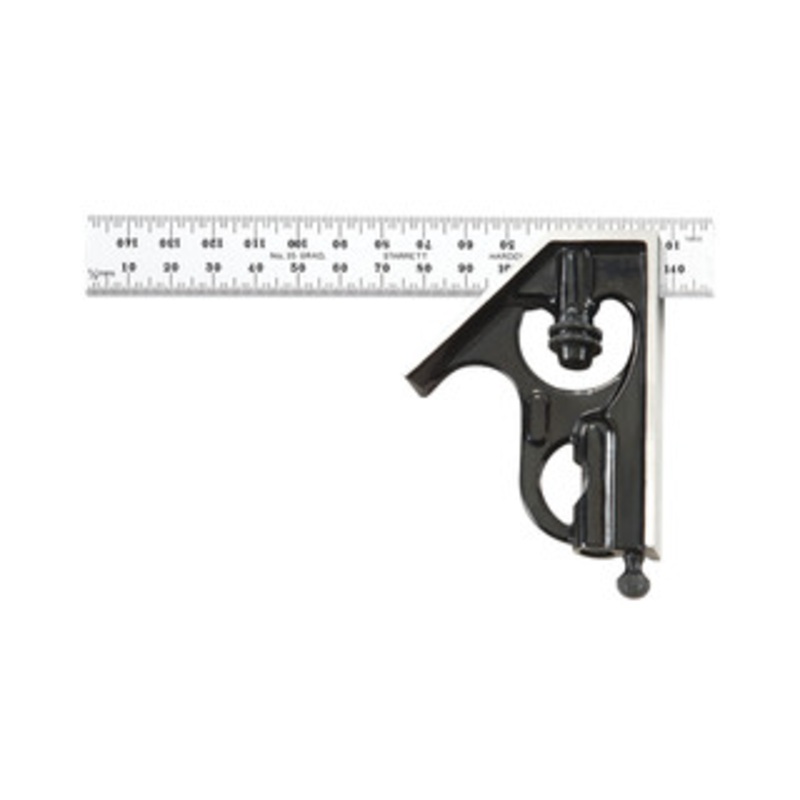 Starrett 150mm Combination Square with Square Head, EDP 56410 – C33MH-150