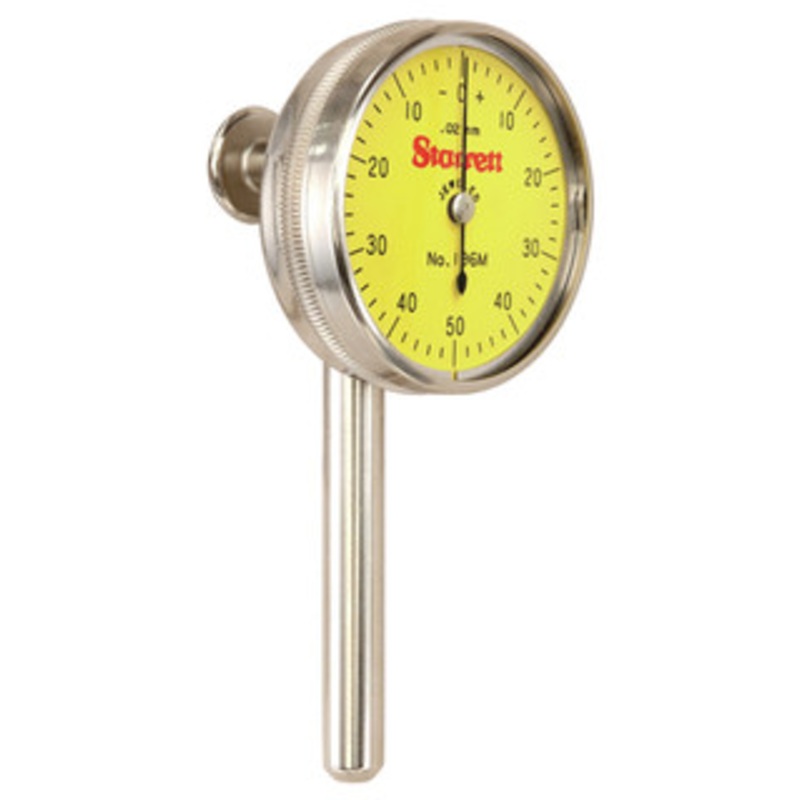 Starrett Universal Back Plunger Dial Indicator, EDP 65254 – 196MB5