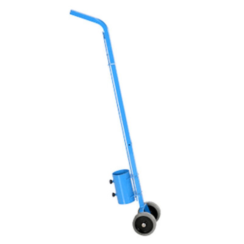 Steel Handheld Wand Line Mark Applicator with Wheels,