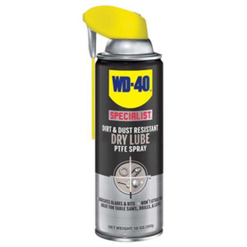 WD-40 Dirt & Dust Resistant Dry Lubricant Spray #300059, 10 oz.