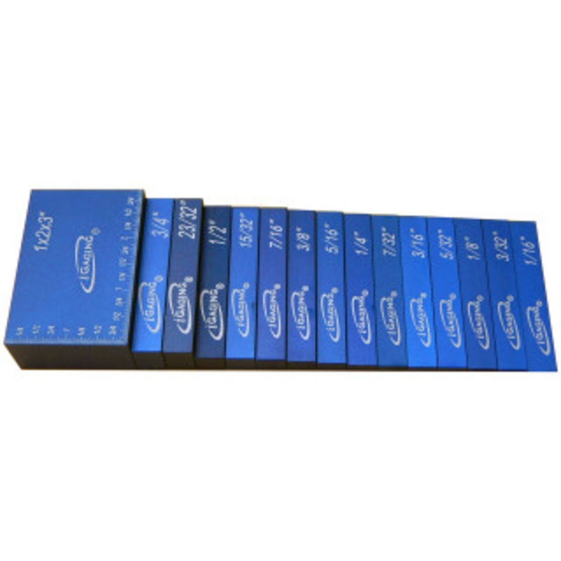iGaging 15 Piece Precision Setup Blocks – 36-SB-15