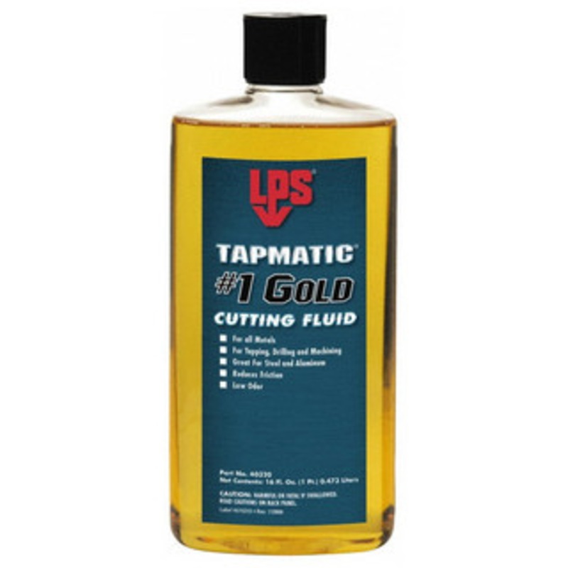 LPS Labs Tapmatic #1 Gold Cutting Fluid, 1 Pint – 99-168-7