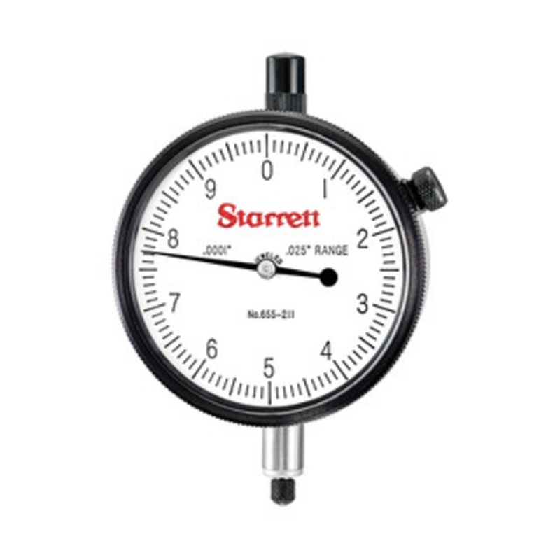 Starrett 655 Series Dial Indicator, EDP 53537 – 655-211J