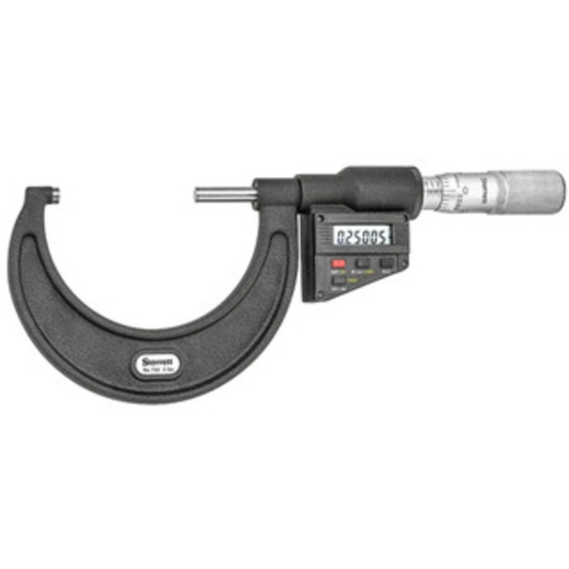 Starrett Electronic Micrometer, Friction Thimble, w/Data Output, EDP 64242, 2-3 – 733XFLZ-3