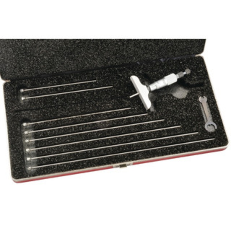 Starrett Ratchet Thimble Micrometer Depth Gage, EDP# 52123 – 440Z-9RL