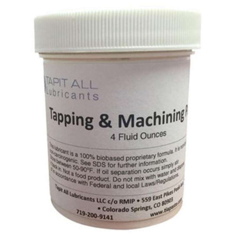 TAPIT ALL Alloy & Machining Paste, 100% BioBased Tapping Paste #17-09-4, 4 oz.