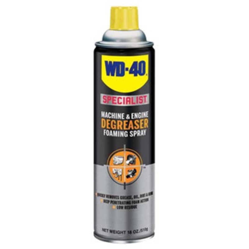 WD-40 Machine & Engine Degreaser Foaming Spray #300070, 18 oz.