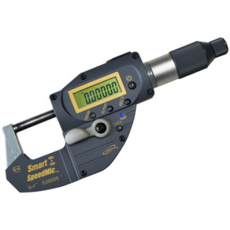 iGaging 0-1 Digital Quick Micrometer, IP65 Coolant Proof with Bluetooth – 35-070-BT1