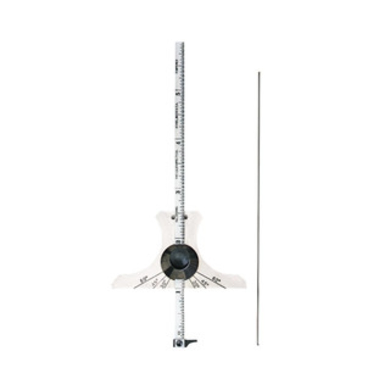 Starrett Combination Steel Rule Depth and Angle Gage, 0-6, EDP 51076 – 236HB