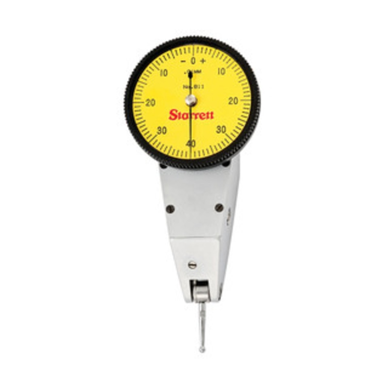 Starrett Dial Test Indicator with Swivel Head, Yellow, EDP 57084 – 811-MPZ