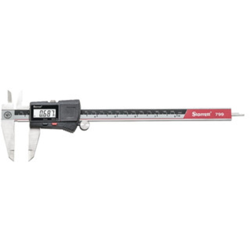 Starrett Electronic Caliper, Stainless Steel, 0-8, EDP# 00147 – EC799B-8/200-W/SLC