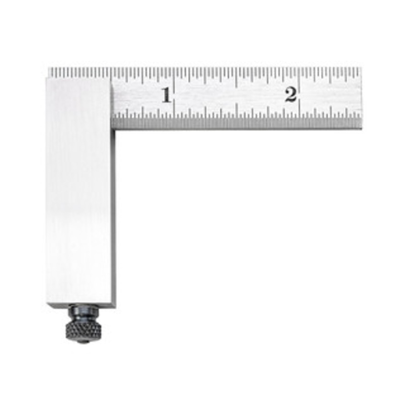 Starrett Inch Reading Double Steel Square, 2-1/2, EDP 50117 – 14A