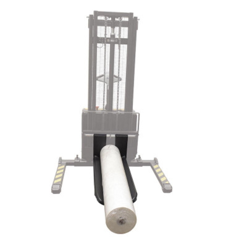 Steel Roll Fork Attachment for Manual Winch Stacker