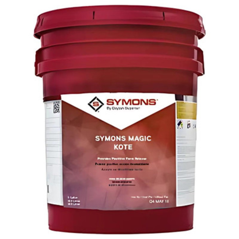 Symons Magic Kote Concrete Form Release, 5 Gallon