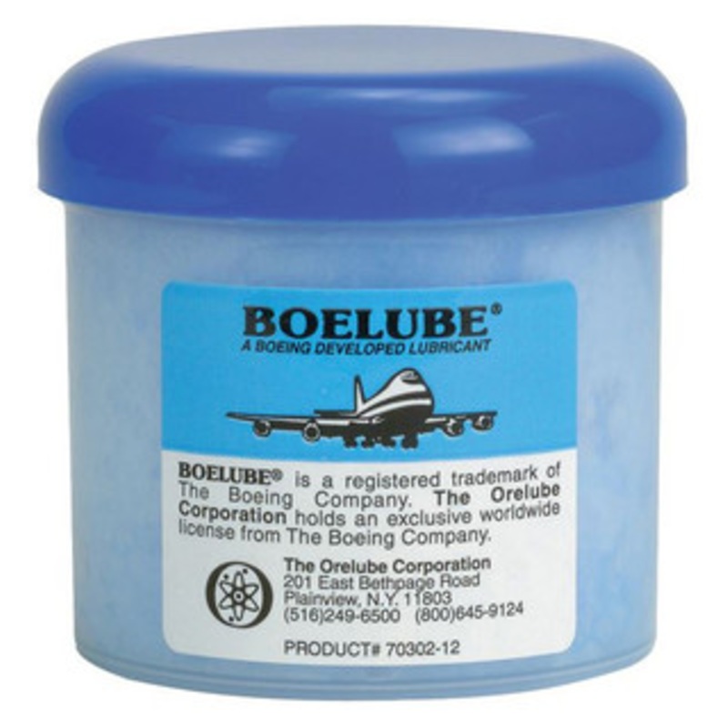 Boelube Machining Lubricant, Paste 70302-12, 12 oz. Jar Soft Blue