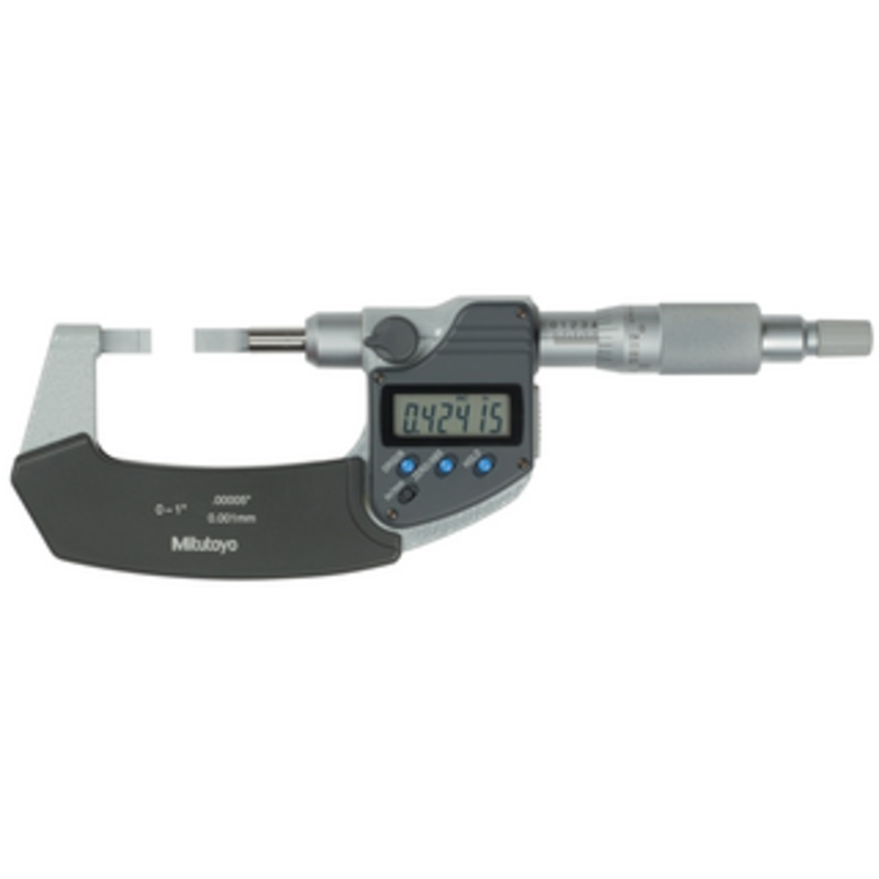 Mitutoyo Digital Blade Micrometer, 0-1/0-25.4mm, Type B – 422-360-30