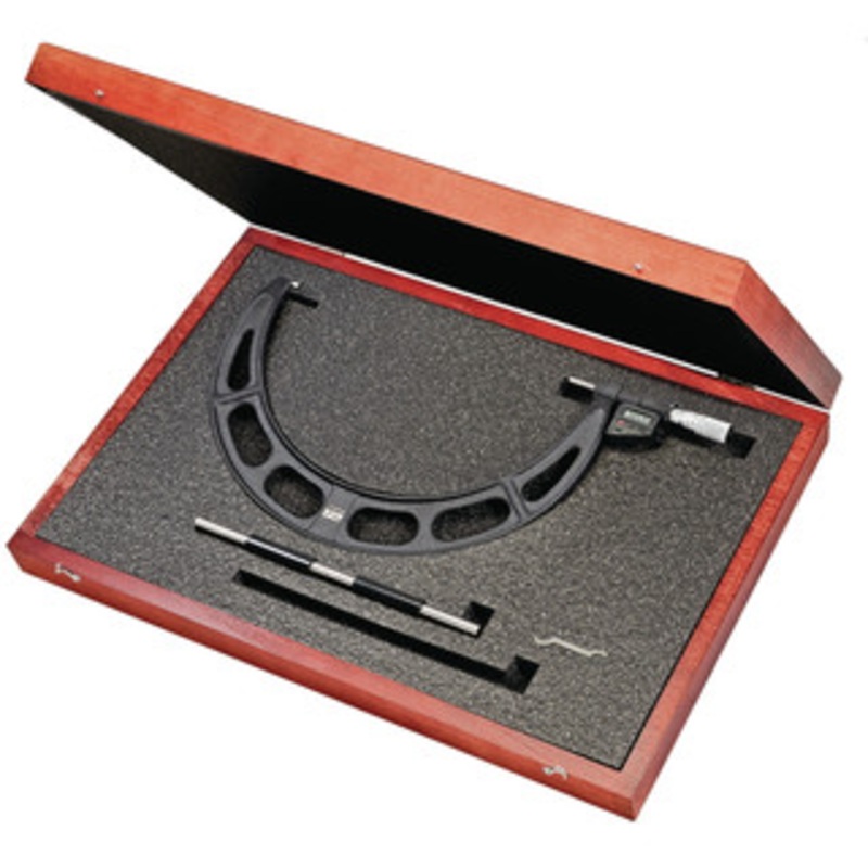 Starrett Electronic Micrometer, Friction Thimble, w/Data Output, EDP 64415, 12-13 – 733XFLZ-13
