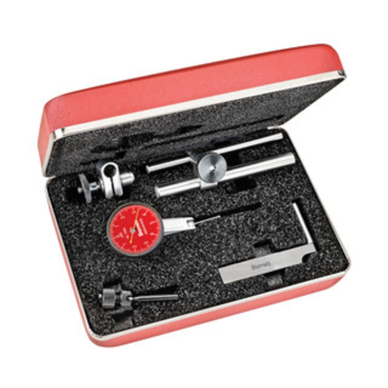 Starrett Red Dial Test Indicator with Dovetail Mount, EDP 64604 – R708ACZ